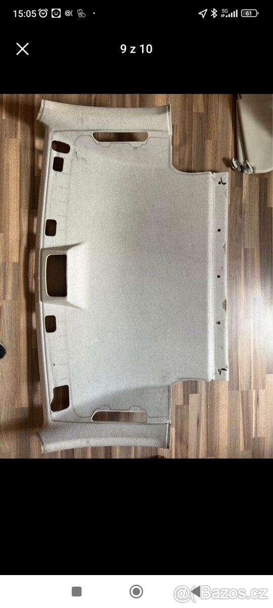 VW Caddy maxi interiérové plasty,stropnice - 2