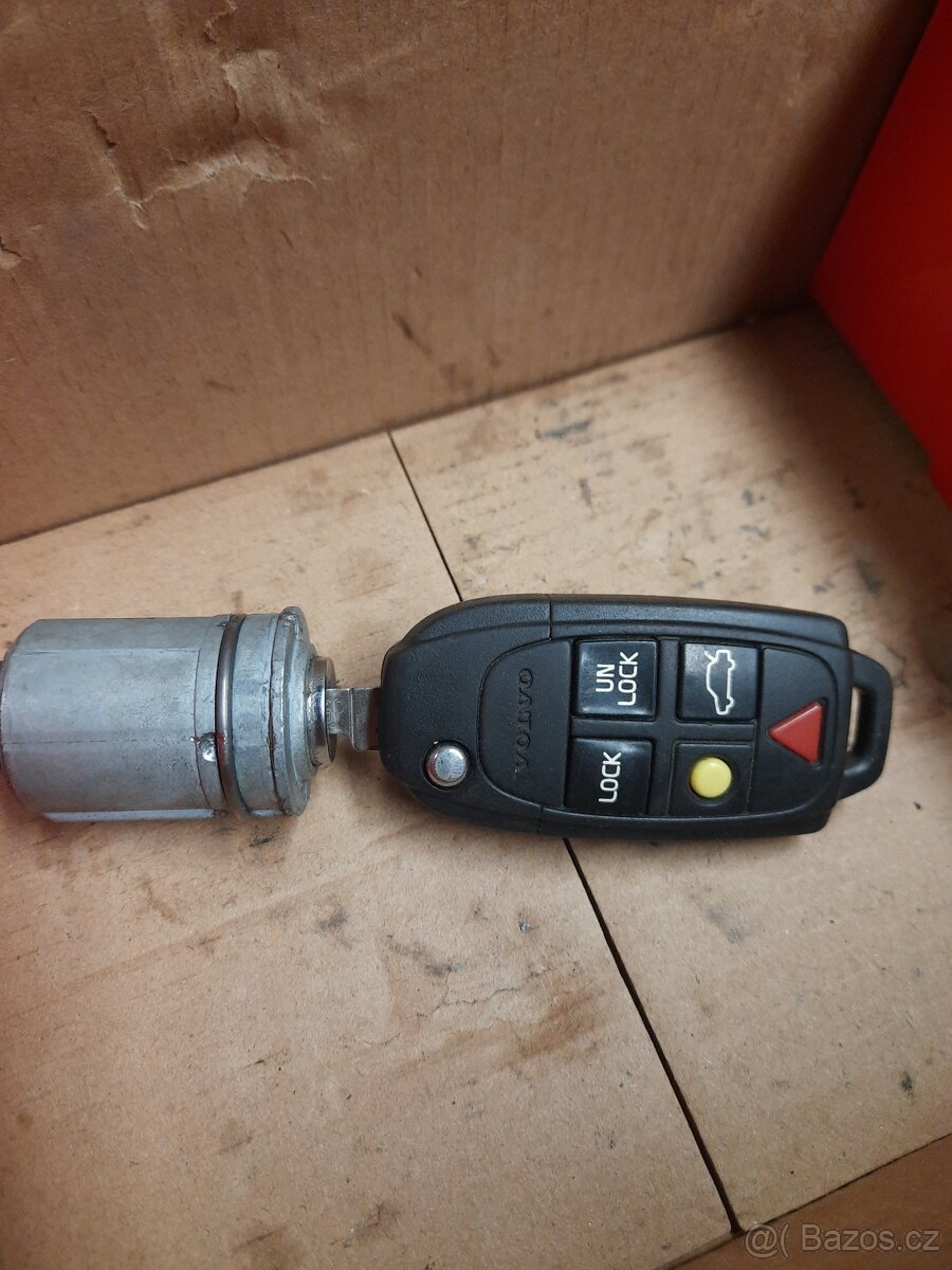 Vystřelovací klíč Volvo, Kostka spínačky, Cívka immo - 2