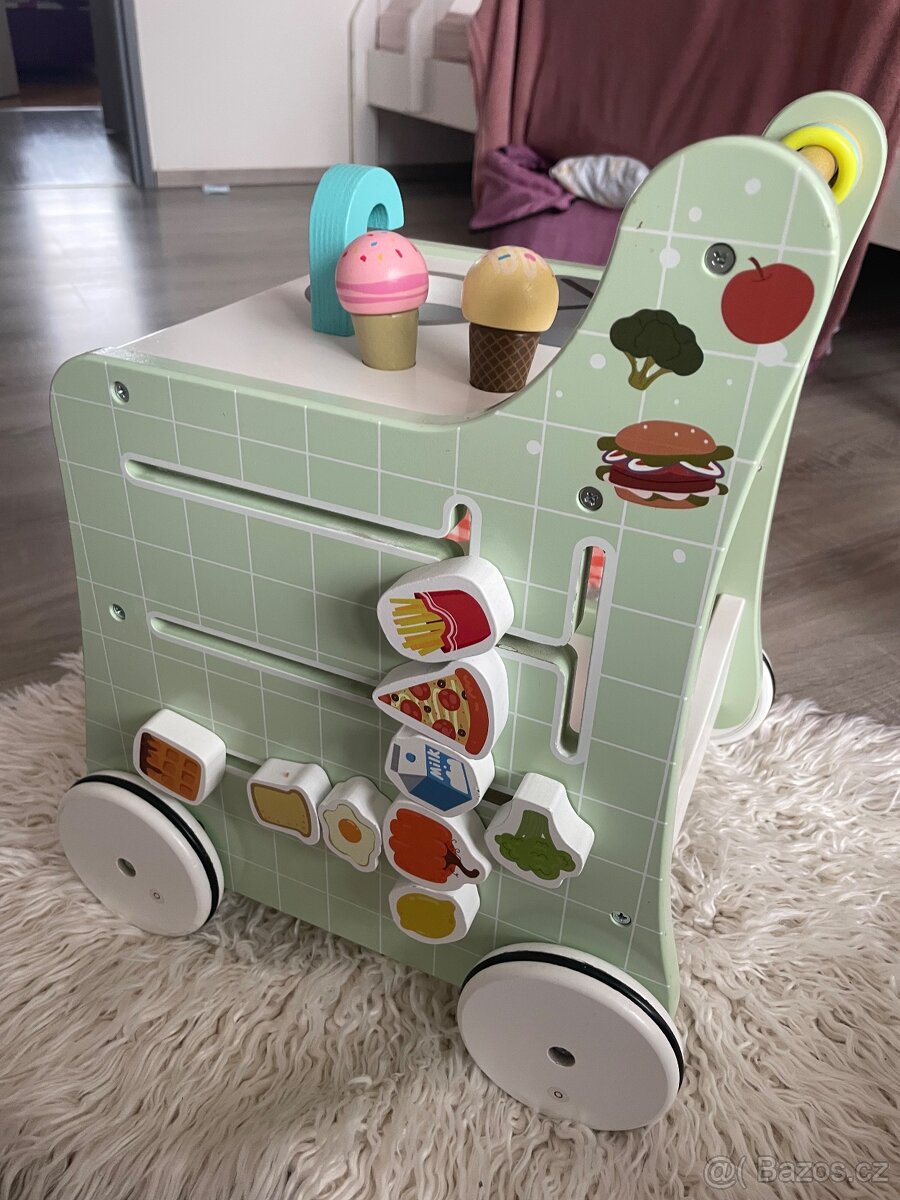 Dřevěné chodítko ZOPA kuchyňka - 2