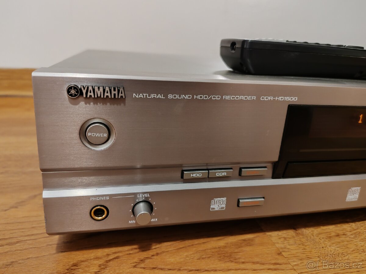 YAMAHA CDR-HD1500 RECORDER + DÁLKA - 2