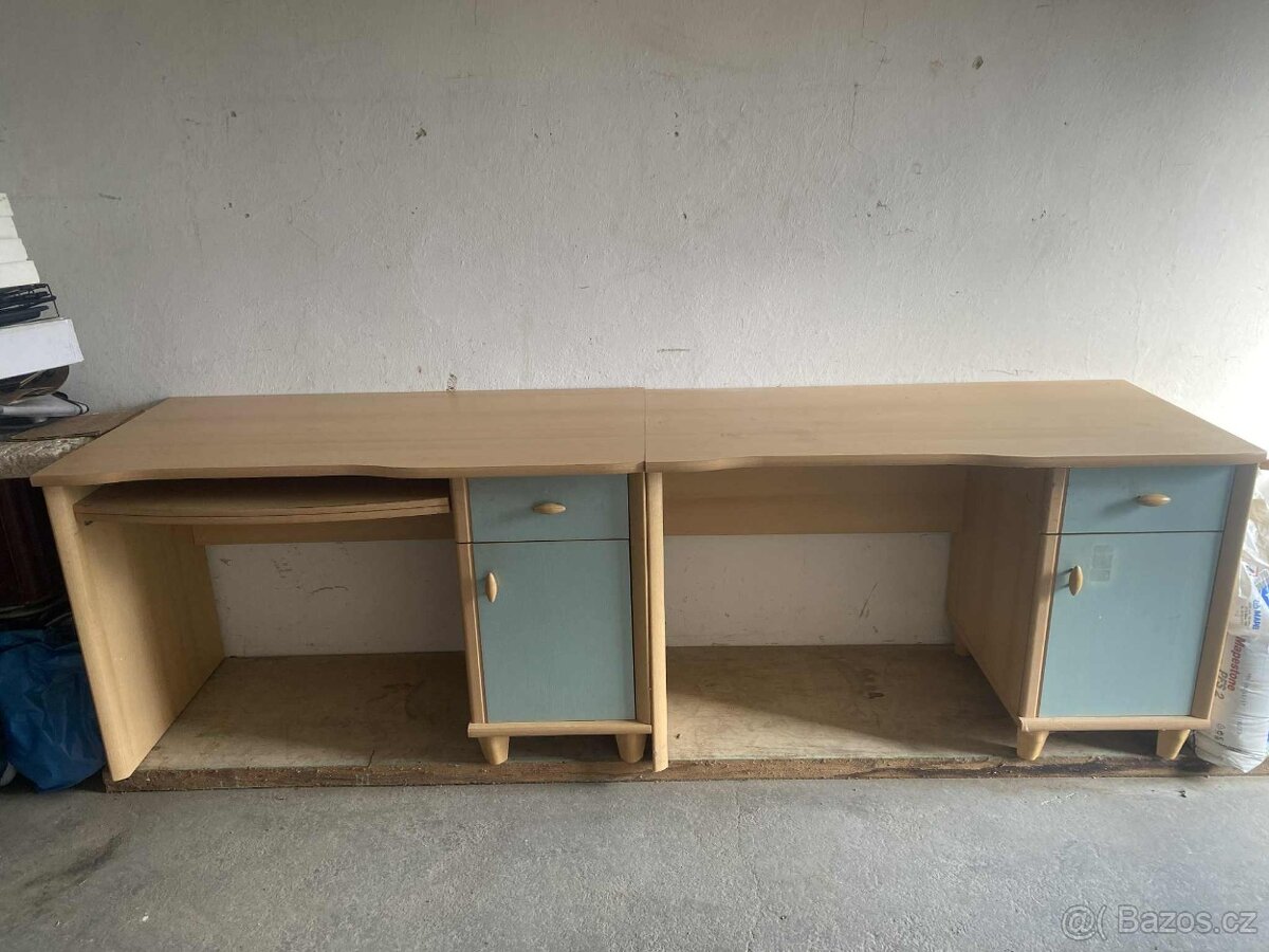 Set skříněk a psacích stolů - 2