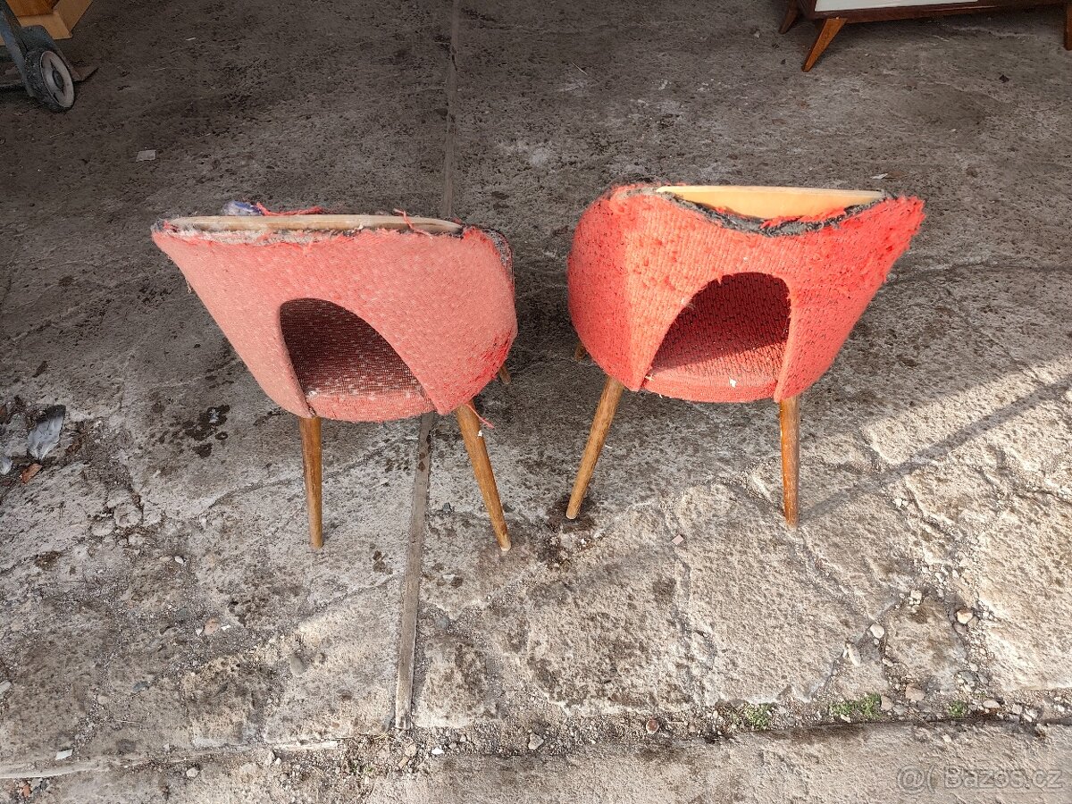 RETRO ŽIDLE OSWALD HAERDTL. - 2