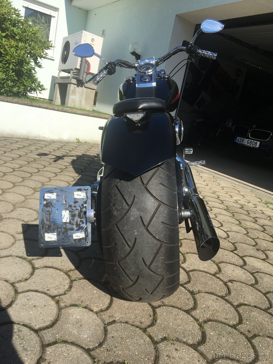 Harley Davidson Fat Boy - Přestavba zadního kola - 2