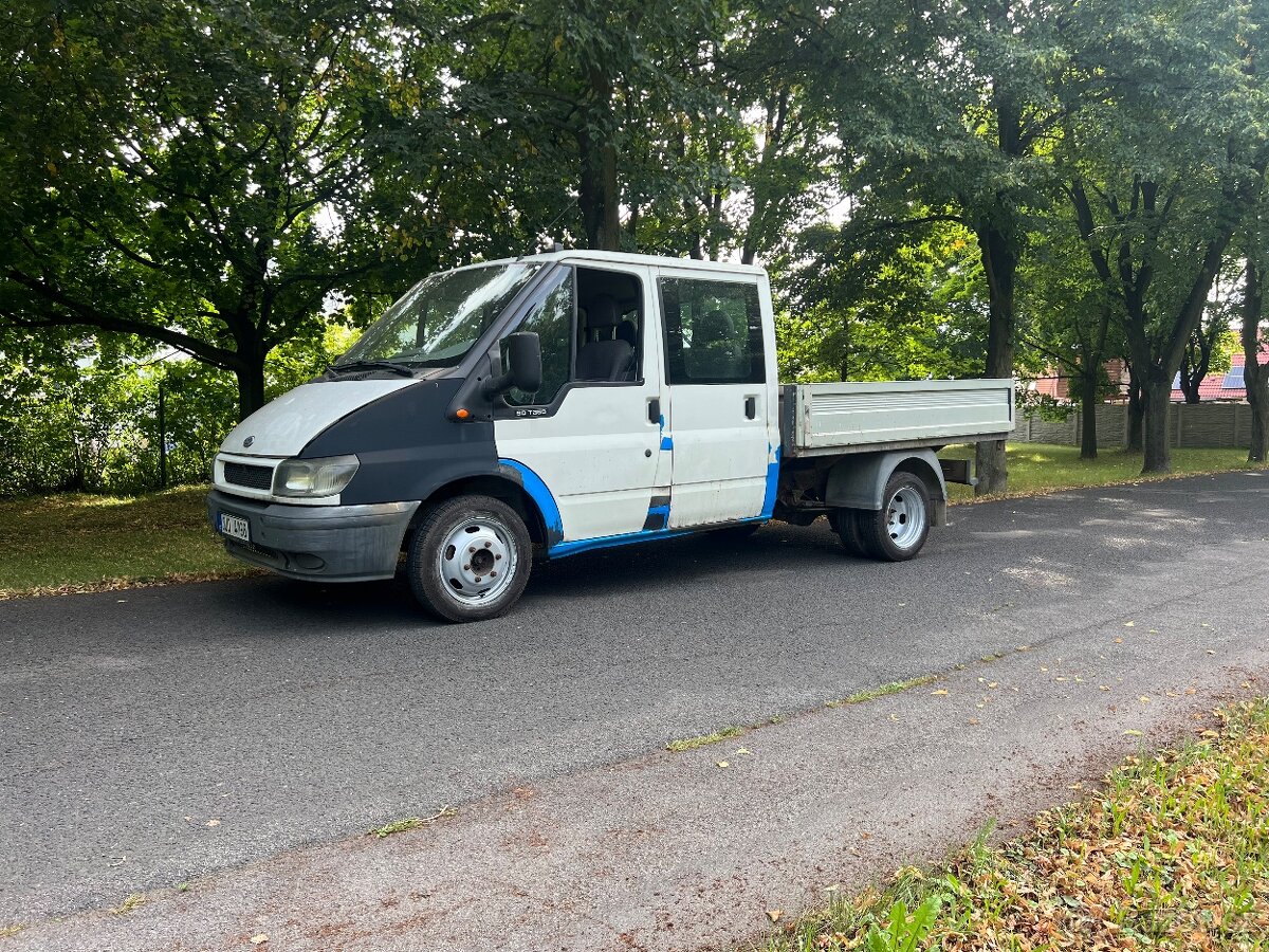 Transit 90T350 valník 7 míst 8/2005 - 2