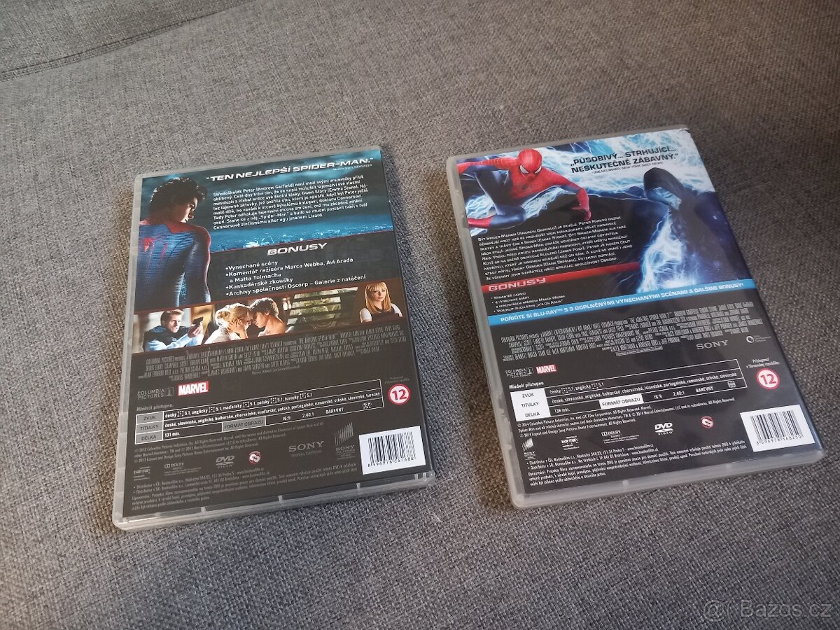 DVD Amazing Spider-man 1 a 2 - 2