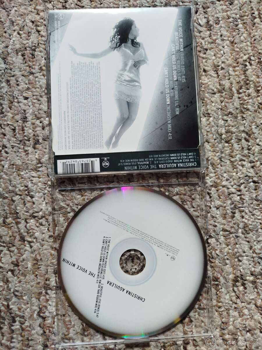 CD maxi Christina Aguilera - The Voice Within - 2
