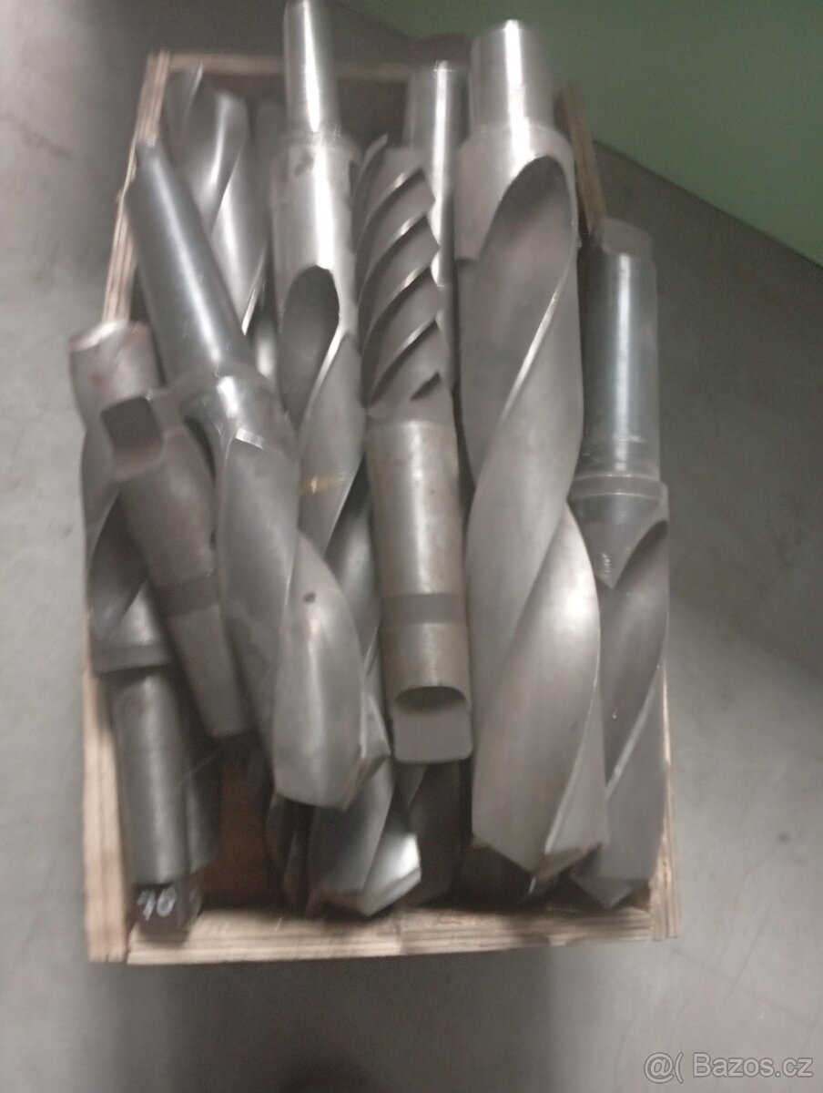 Moerse vrtáky, frézy - 2