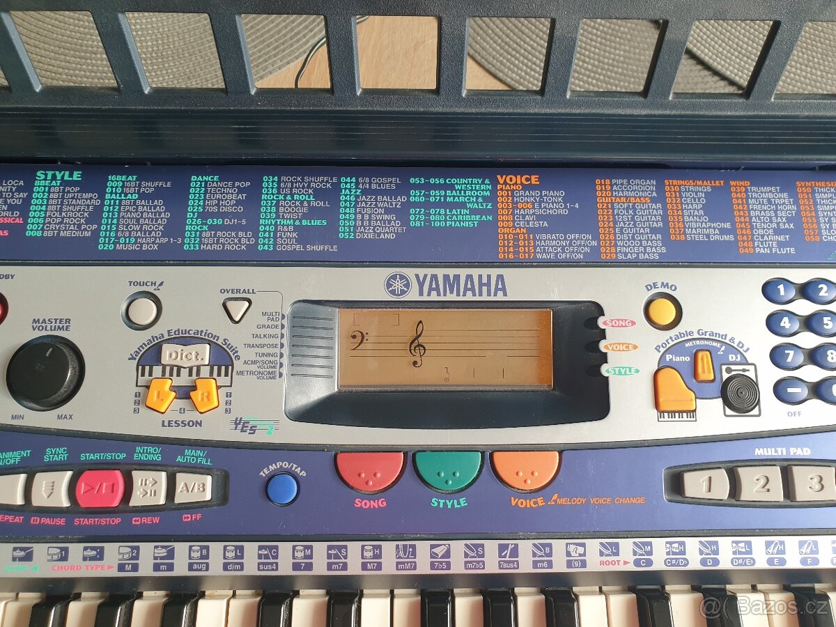 Klávesy Yamaha - 2