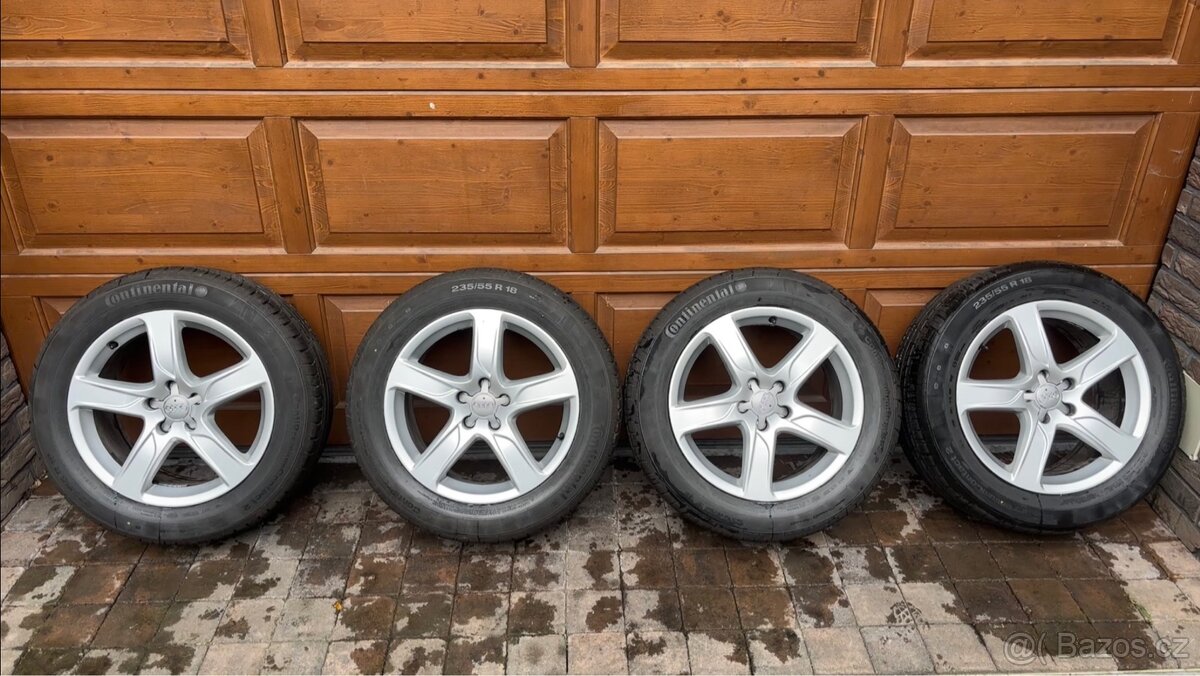 Alu kola Audi + pneumatiky (Originál) - 2