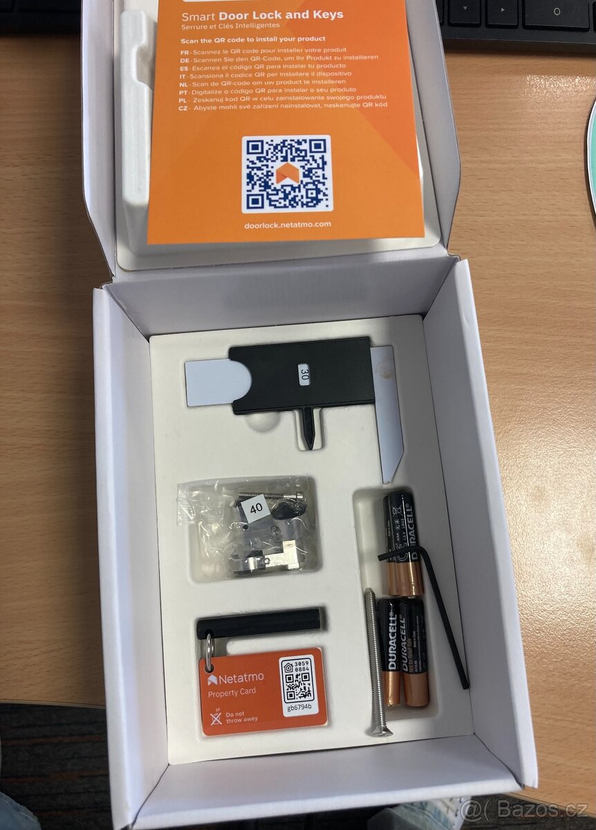 Netatmo Smart Door Lock-chytrý zámek+klíče - 2