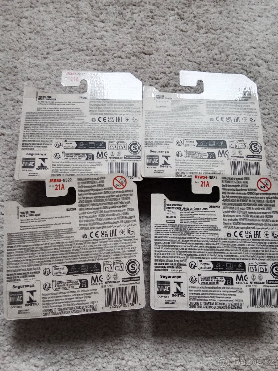 Hot wheels mercedes Benz, Volvo, Jaguar, BMW - 2