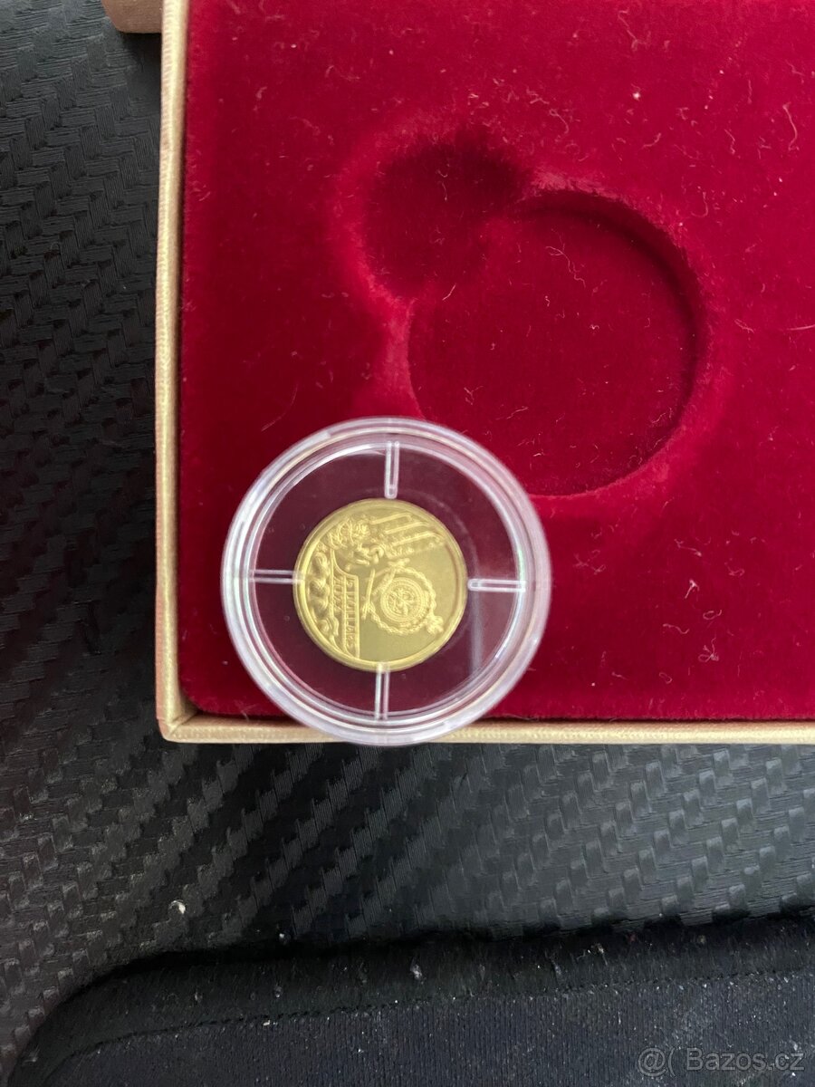 Zlatá investiční mince - 2