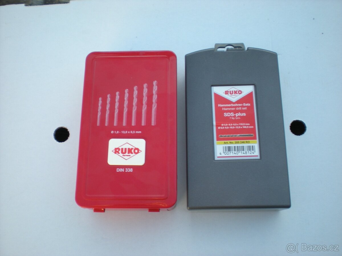 Sada příklepových vrtáků SDS-Plus RUKO Germany - 2