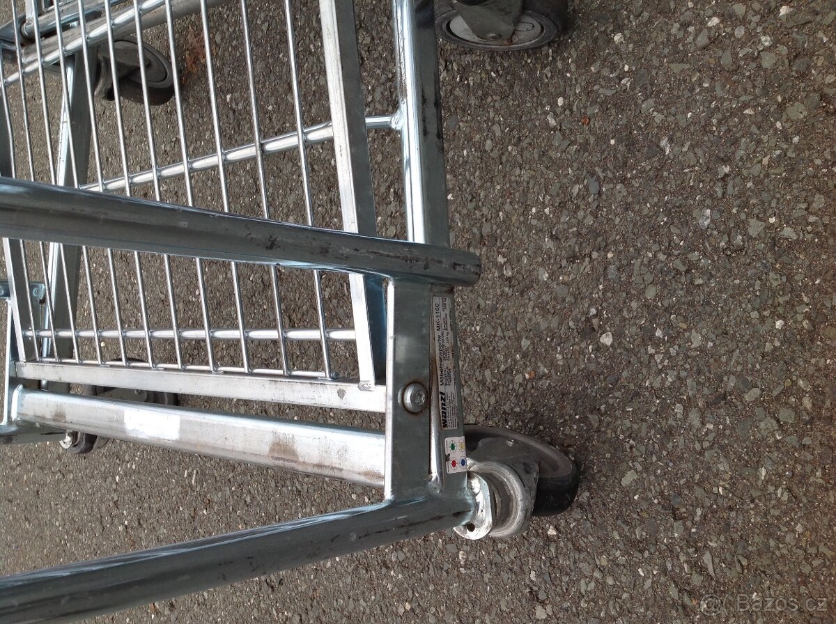 Prodam plosinove nákupní vozíky Wanzl MK 1100 - 2