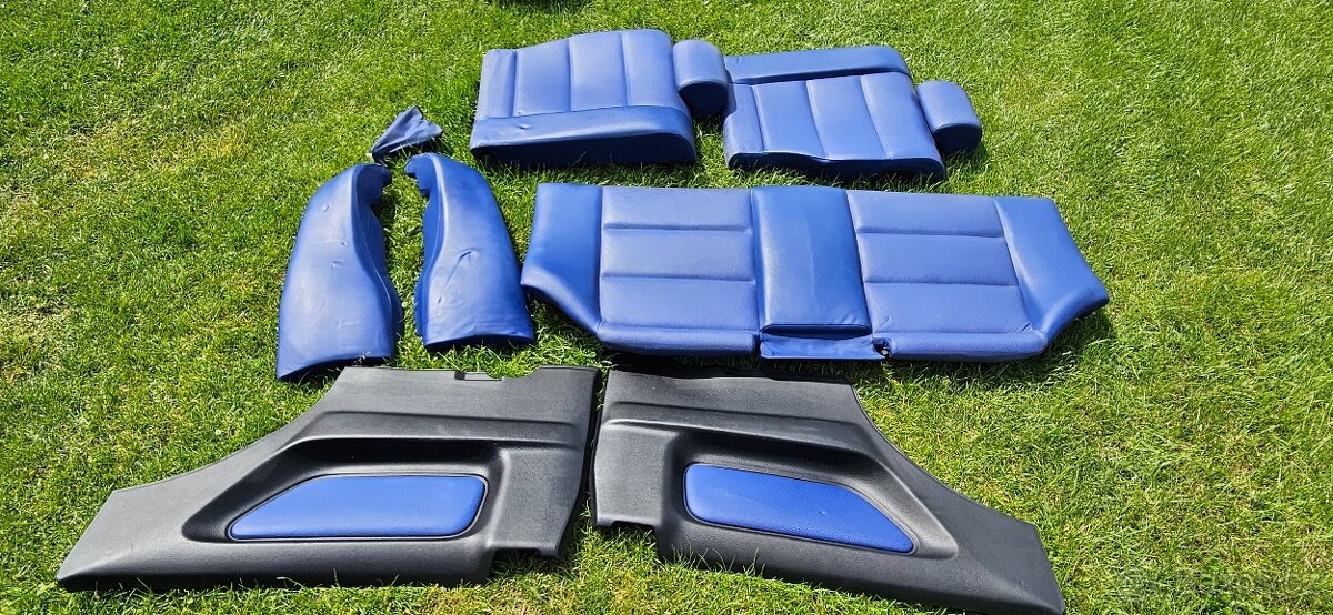 BMW E36 compact kožený interiér - 2