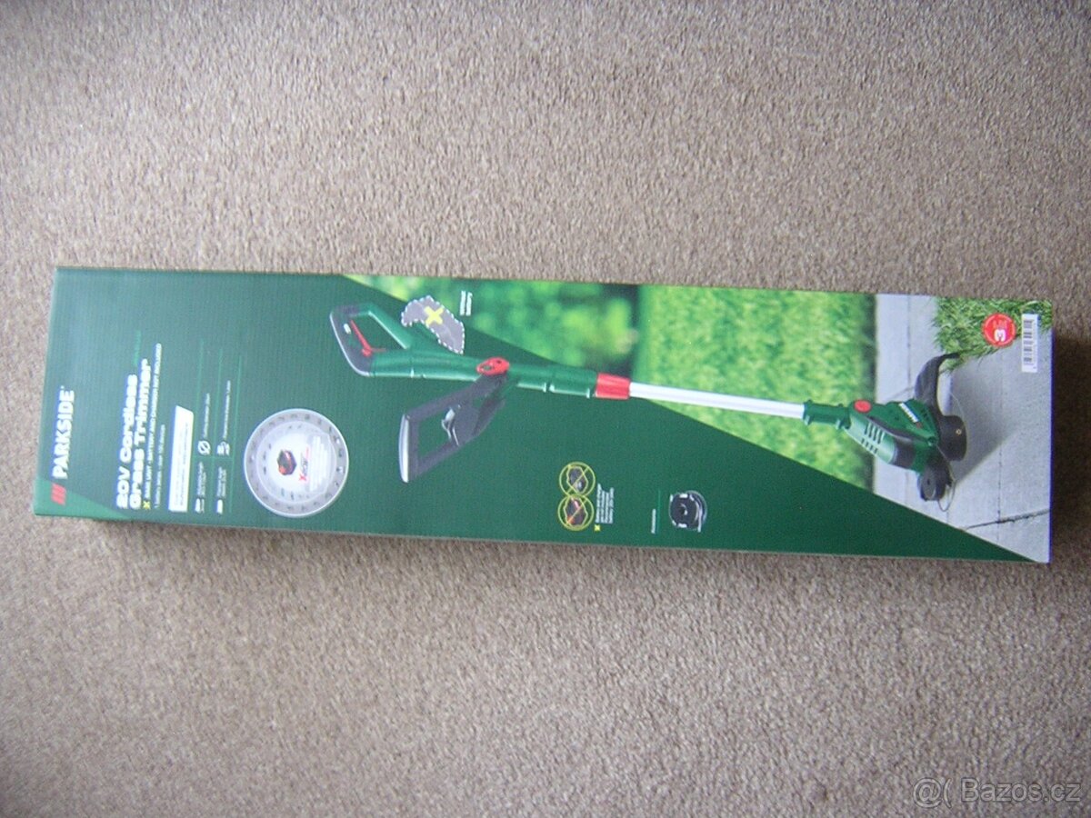 Aku strunová sekačka Parkside PRTA 20 - Li C3 - 2