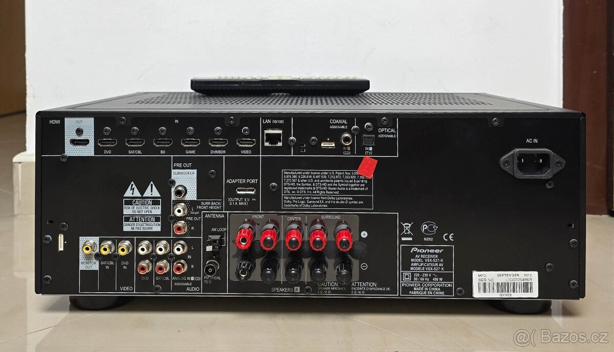 Pioneer VSX-527 / AirPlay , internetove radia ... - 2