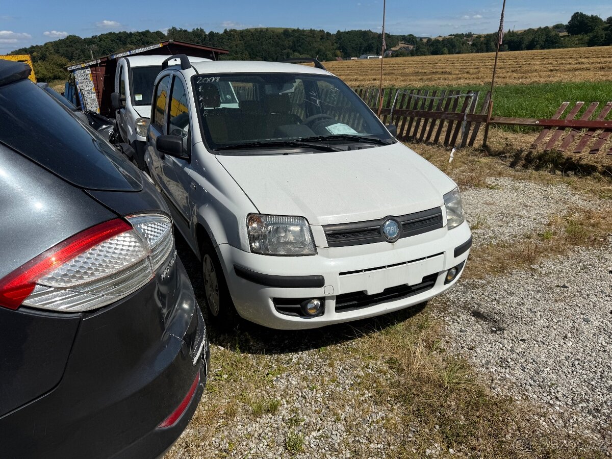 Fiat panda 1,3 jtd r. v. 2007 - 2