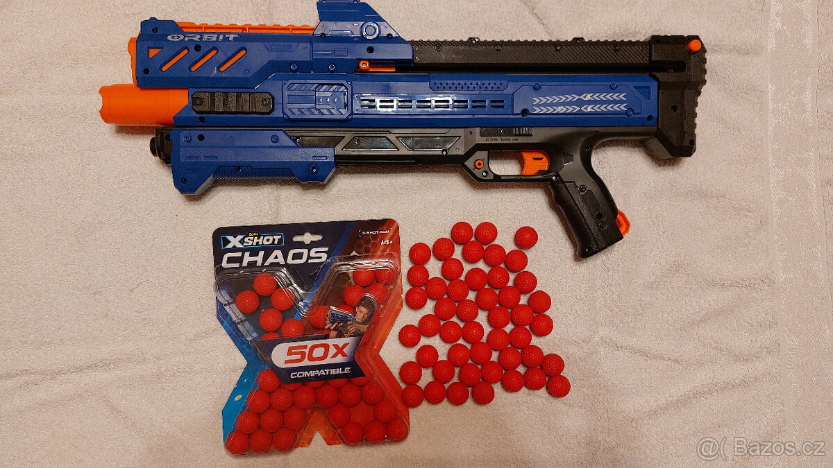Nerf Chaos orbit puška a pistole - 2