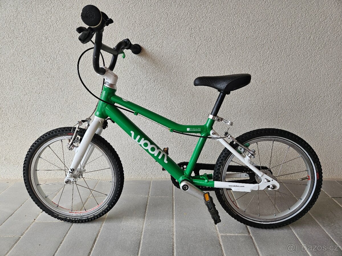 Kolo dětské WOOM 3 velikost 16" zelená barva - 2