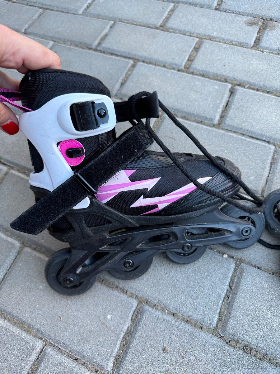 Kolečkové brusle, vel. 32-35 - 2