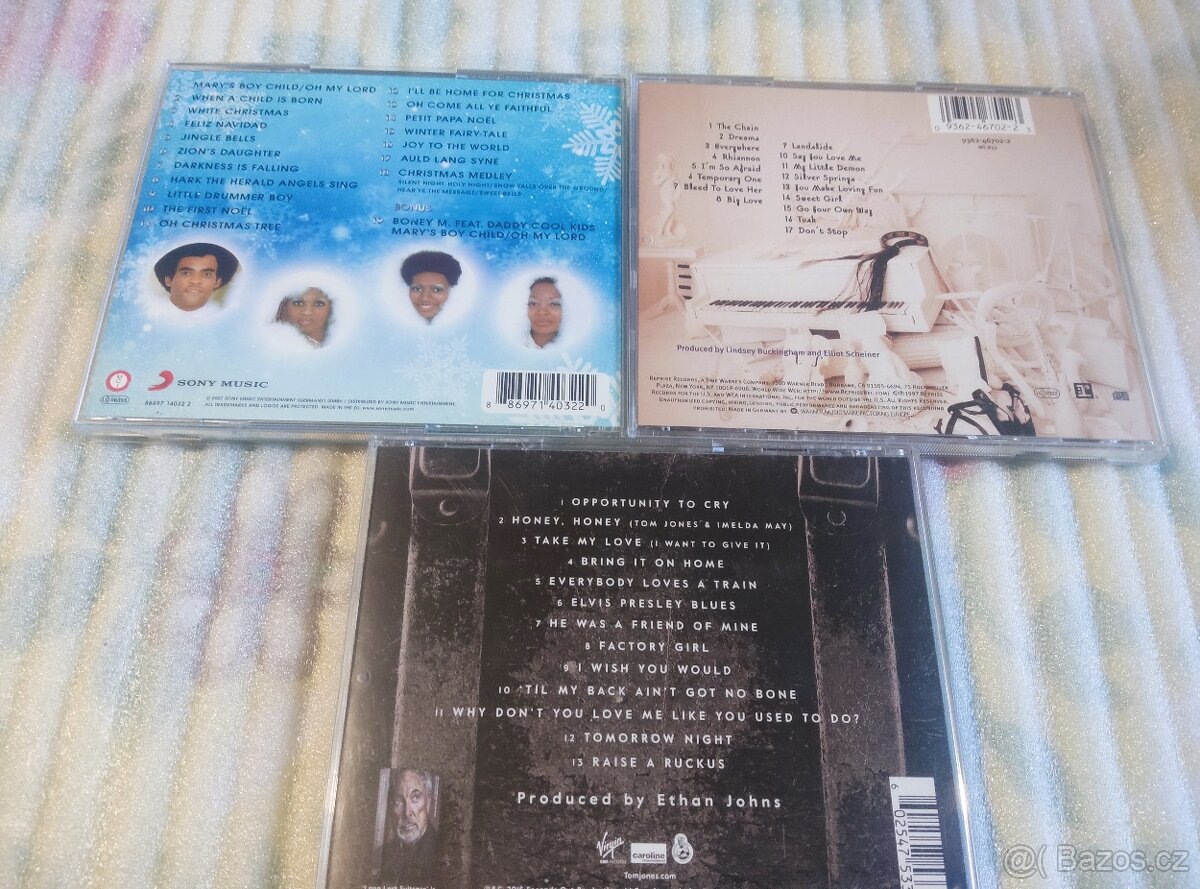 Cd - Boney M , Fleetwood Mac , Tom Jones - 2