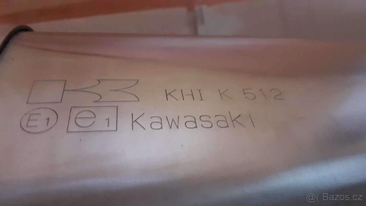 Kawasaki Versys 650 - original výfuk - 2
