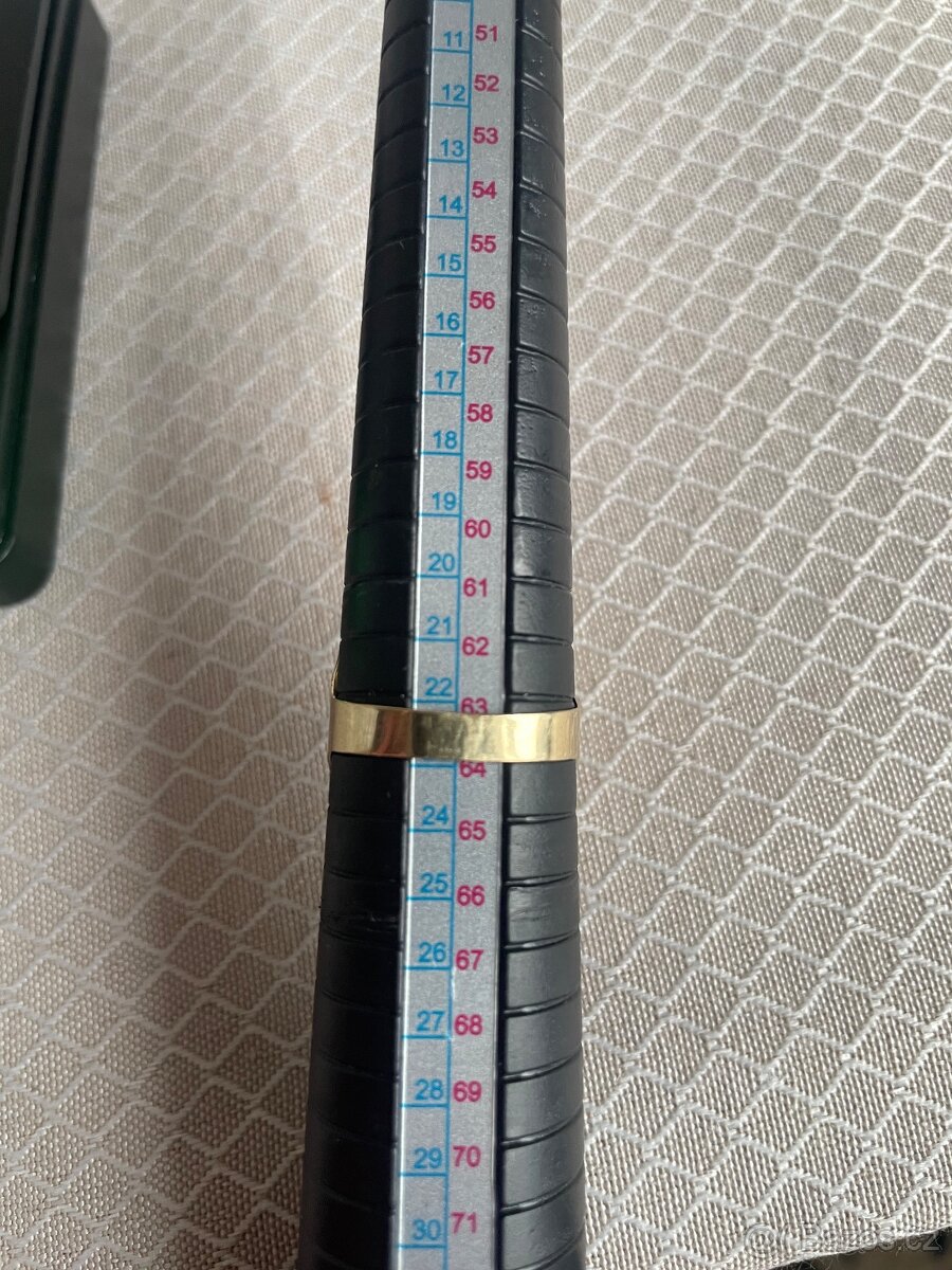 Dámský zlatý prsten 585 4,5g - 2