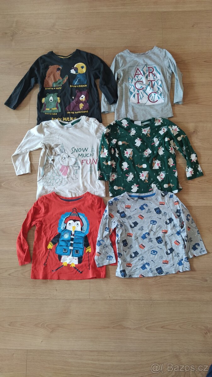 Tričko dlouhý rukáv 98 - 2