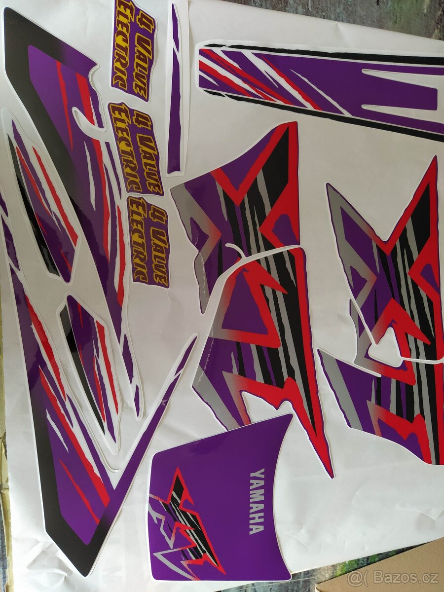 Yamaha XT600E 1998-1999 samolepky - 2