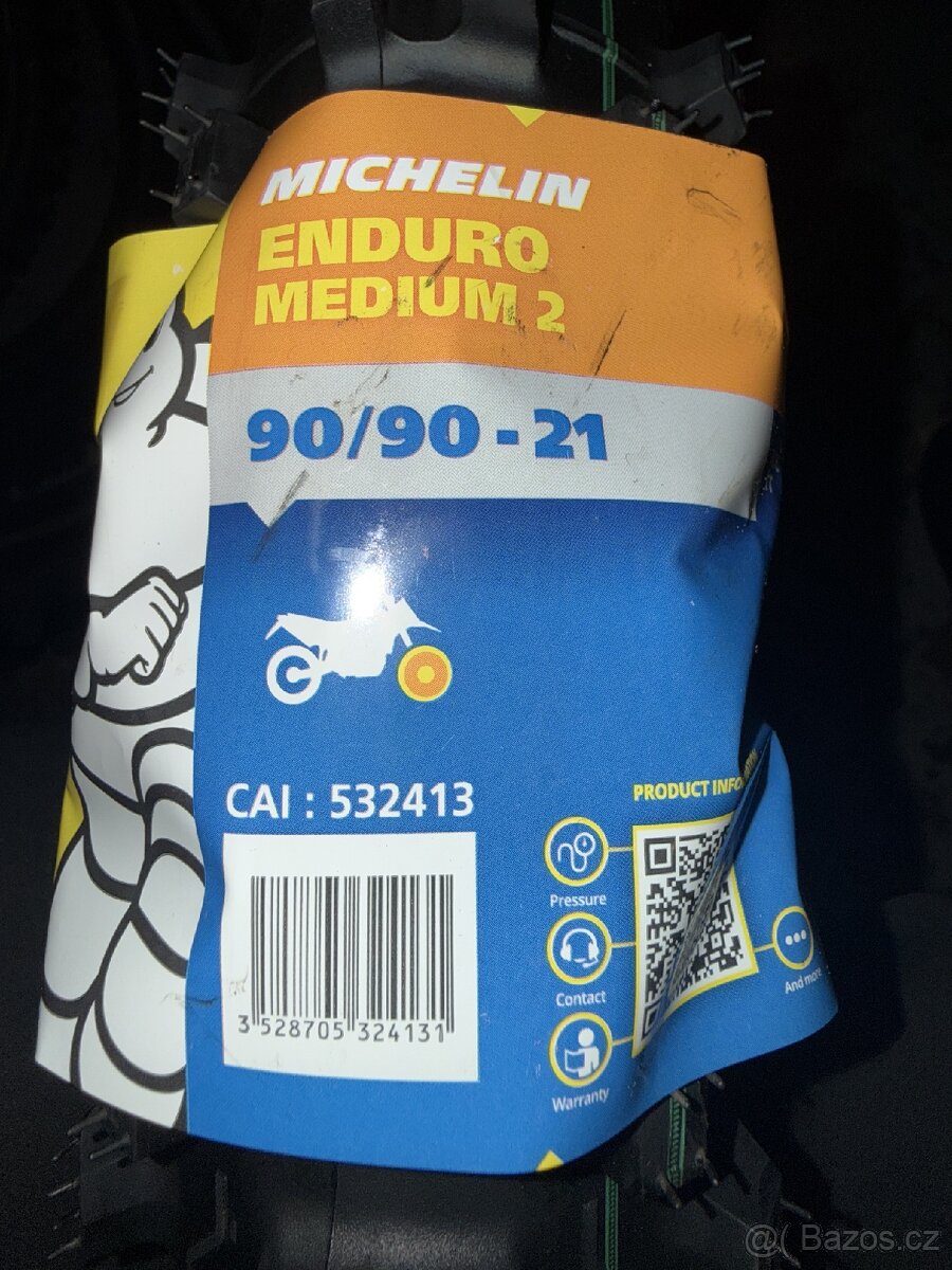 Michelin Enduro medium 2 90/90/21 a 140/80/18 - 2