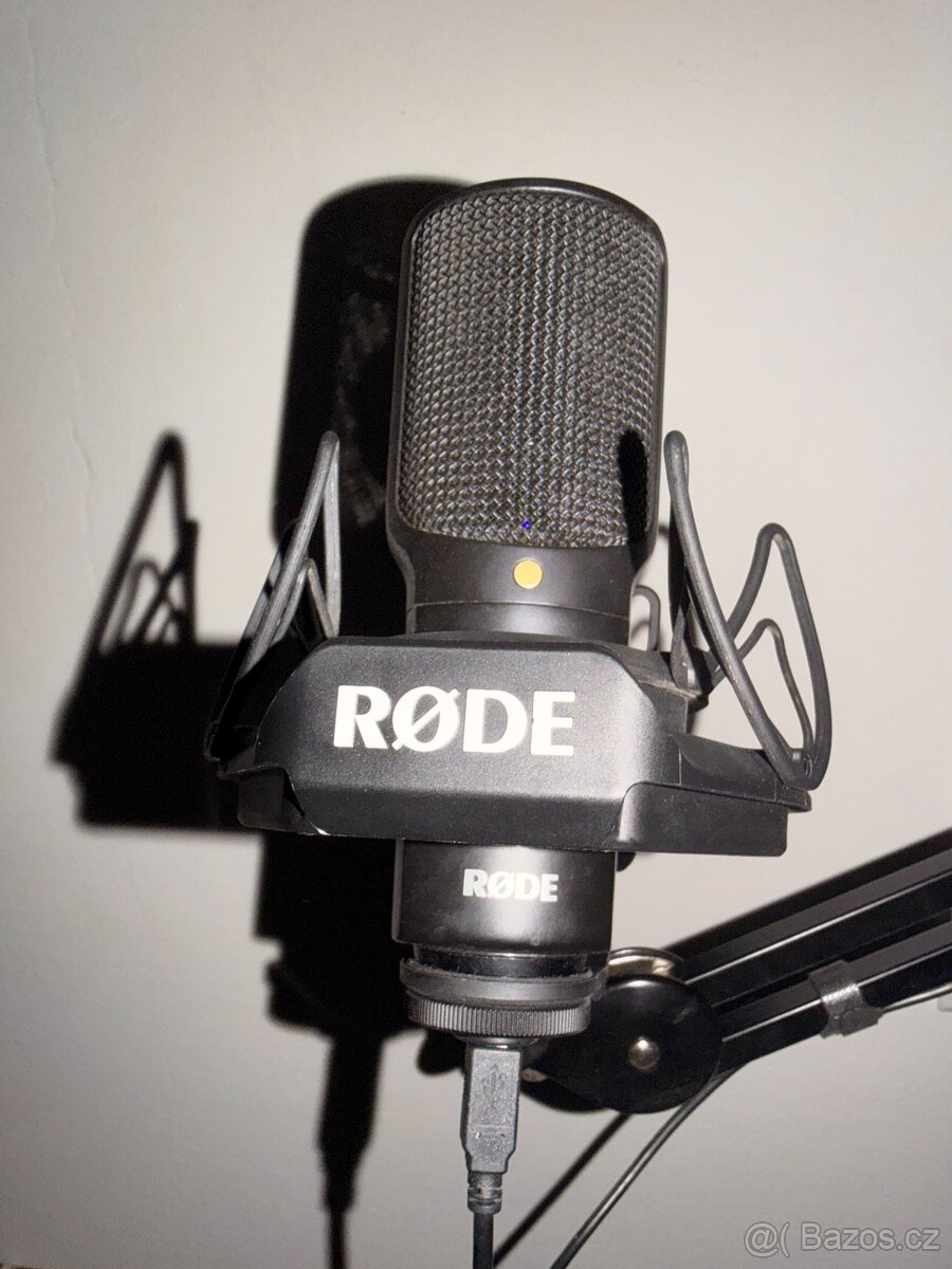 Mikrofon RODE NT-USB + pavouk RODE SMR (+ možnost ramene) - 2