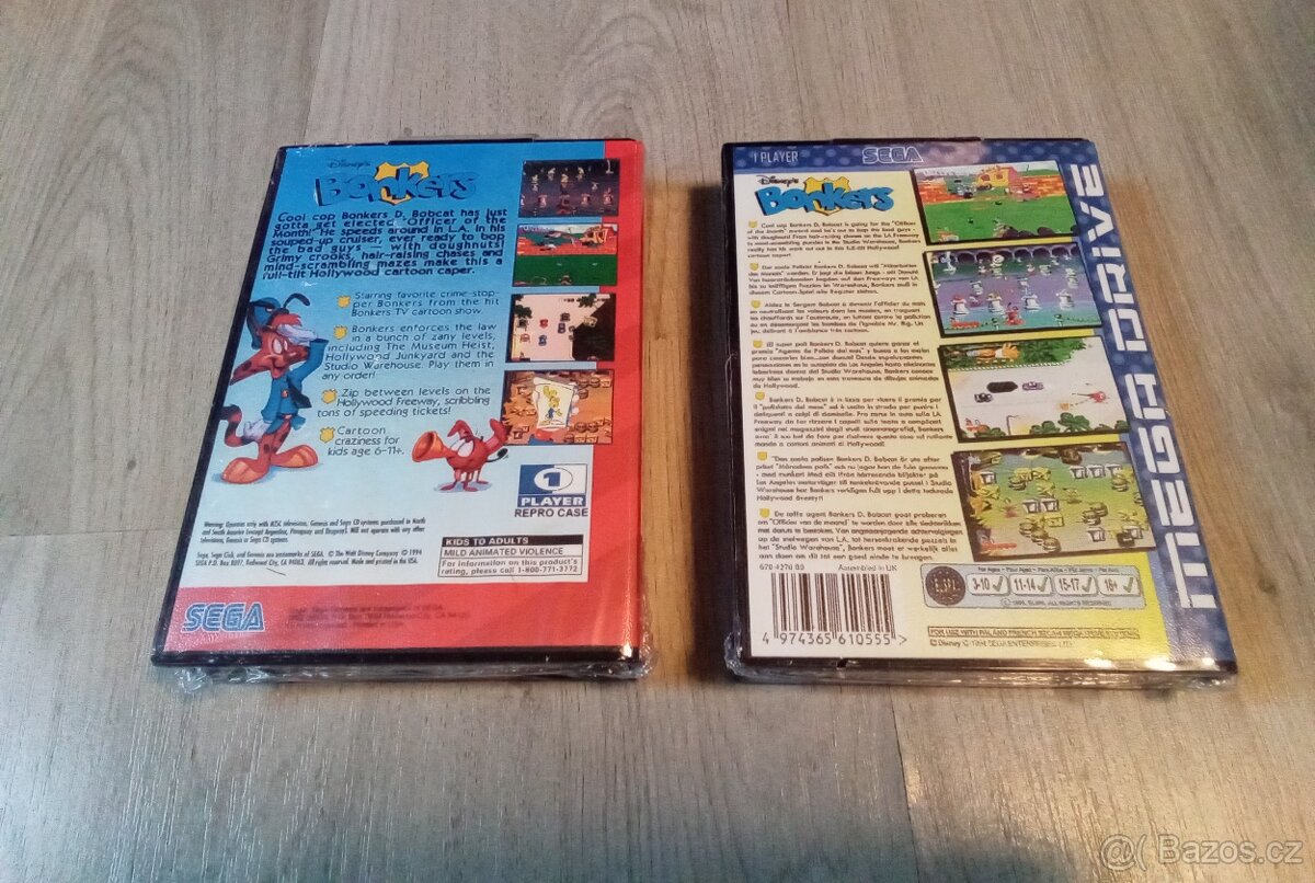 Bonkerd sega mega a genesis - 2