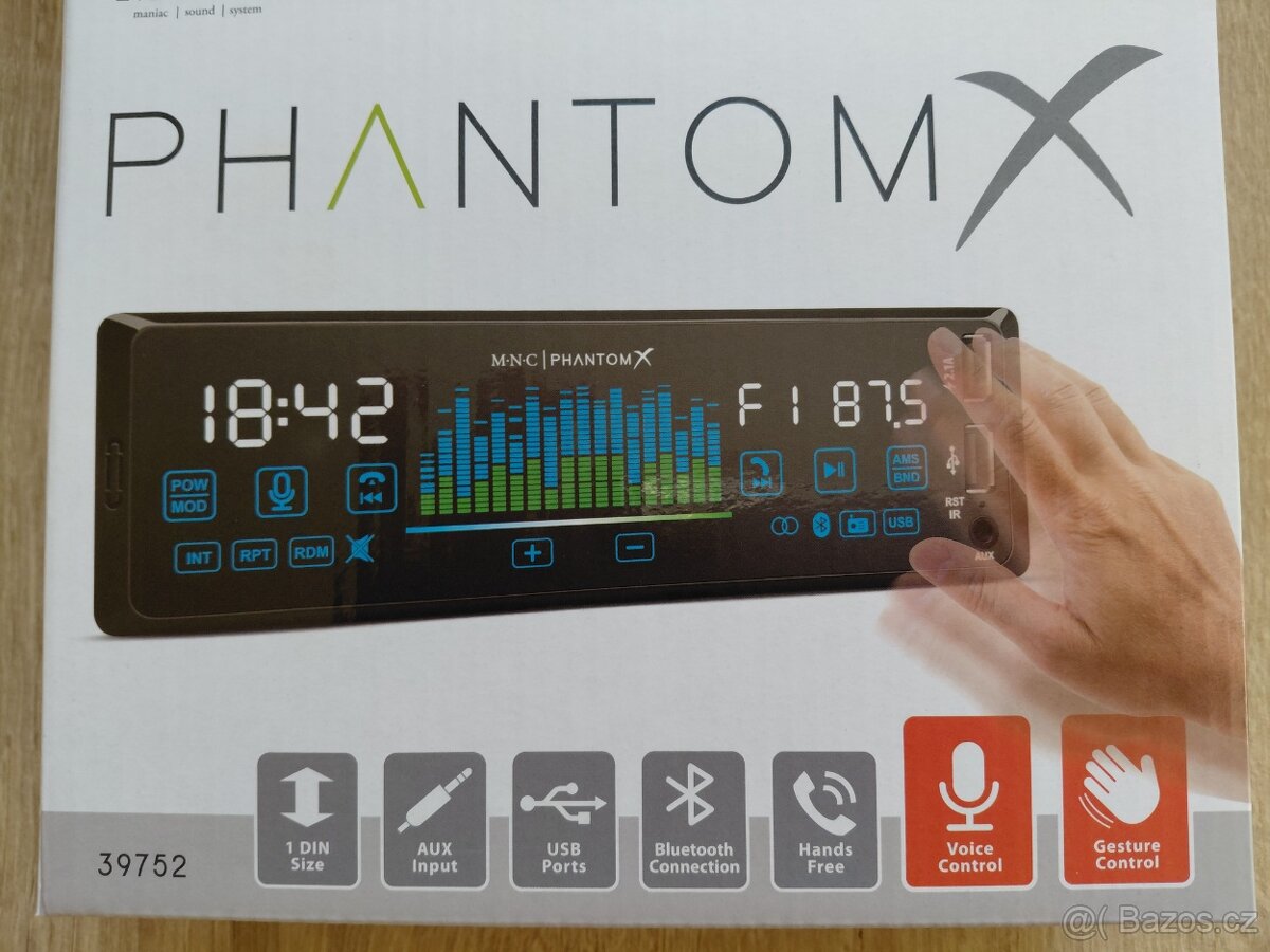 Autoradio MNC Phantom 4x50w - 2