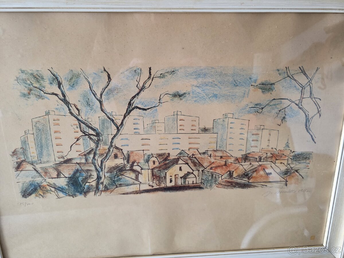 Obraz Jiří Mádlo rok 1962 - 2