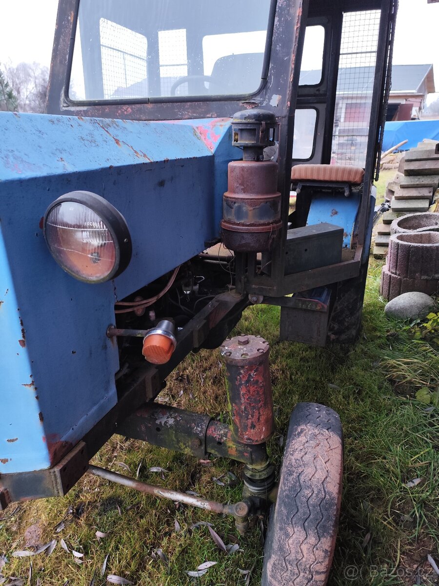Traktor Mercedes, naviják - 2
