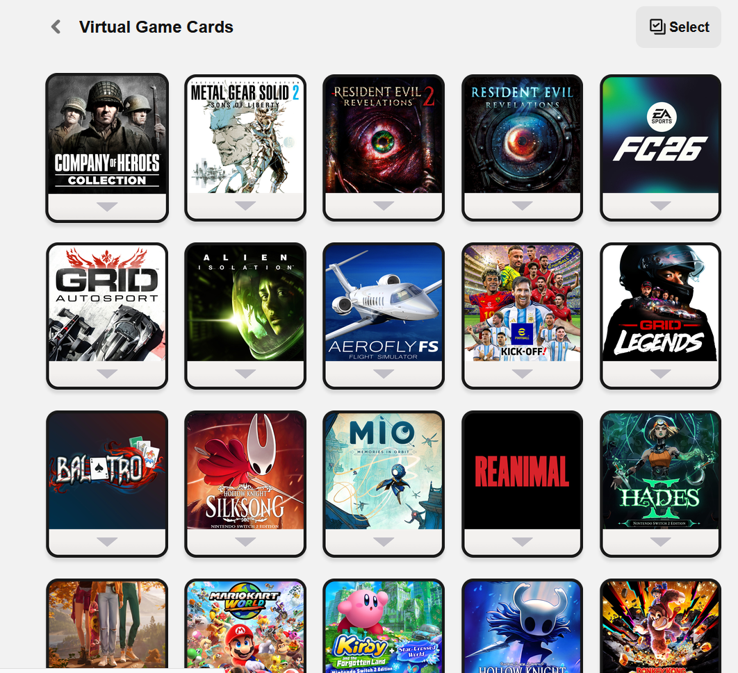 Nintendo Switch a Switch 2 digitalni hry - 2