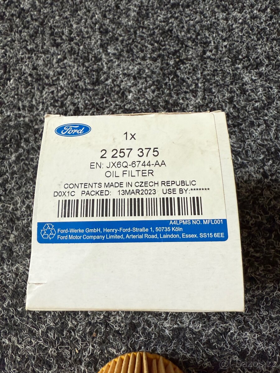 Olejový filtr Ford 2257375 - 2