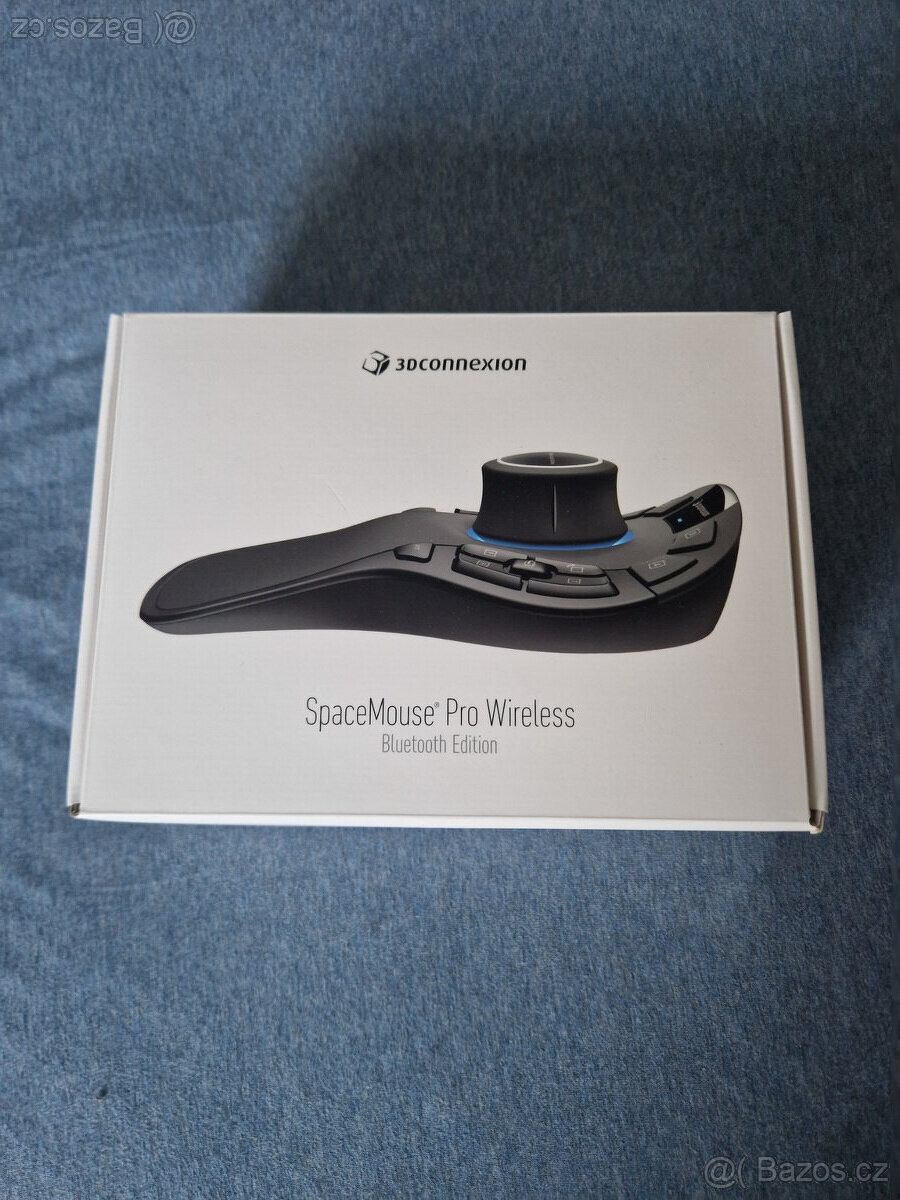 3Dconnexion SpaceMouse PRO 3D Wireless + pevné pouzdro - 2