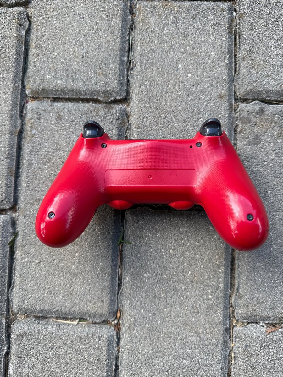 Ps4 ovladač red camouflage - 2