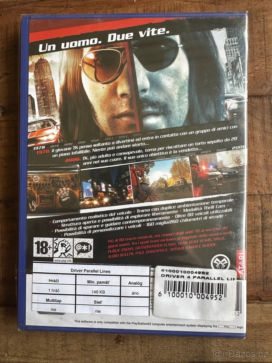 PS2 hra Driver: Parallel Lines - 2
