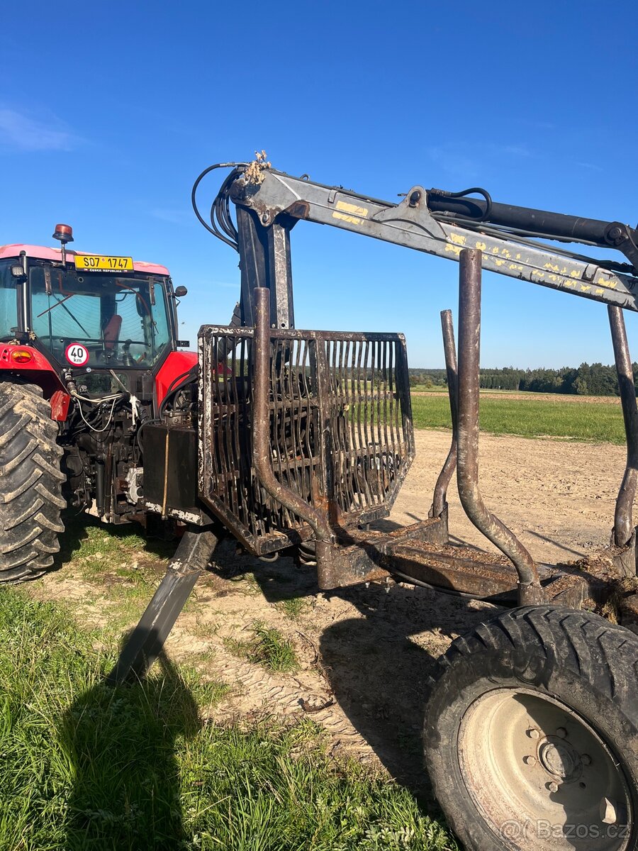 Vyvážečka za traktor STS 10t - 2