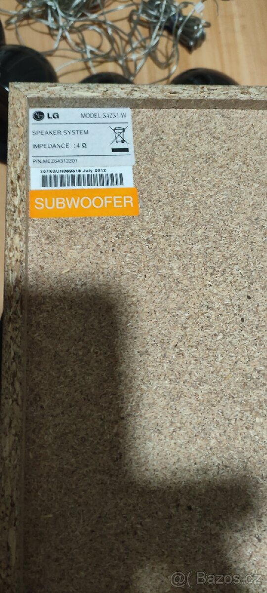 LG 5.1 reproduktory. S42S1-S - 2