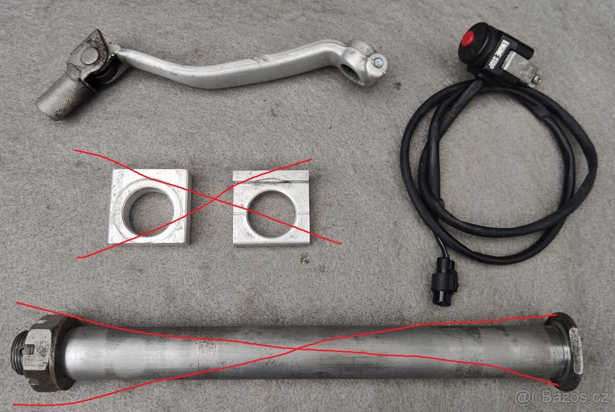 Náhradní díly - Kawasaki KX 250F 2009 - 2