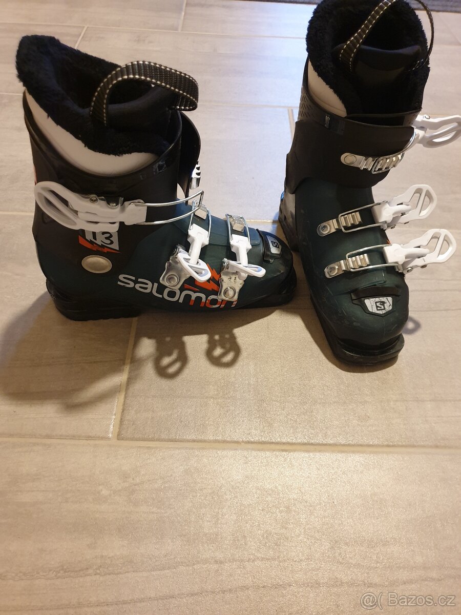 Prodám juniorské lyže Atomic Redster J2 a boty Salomon - 2