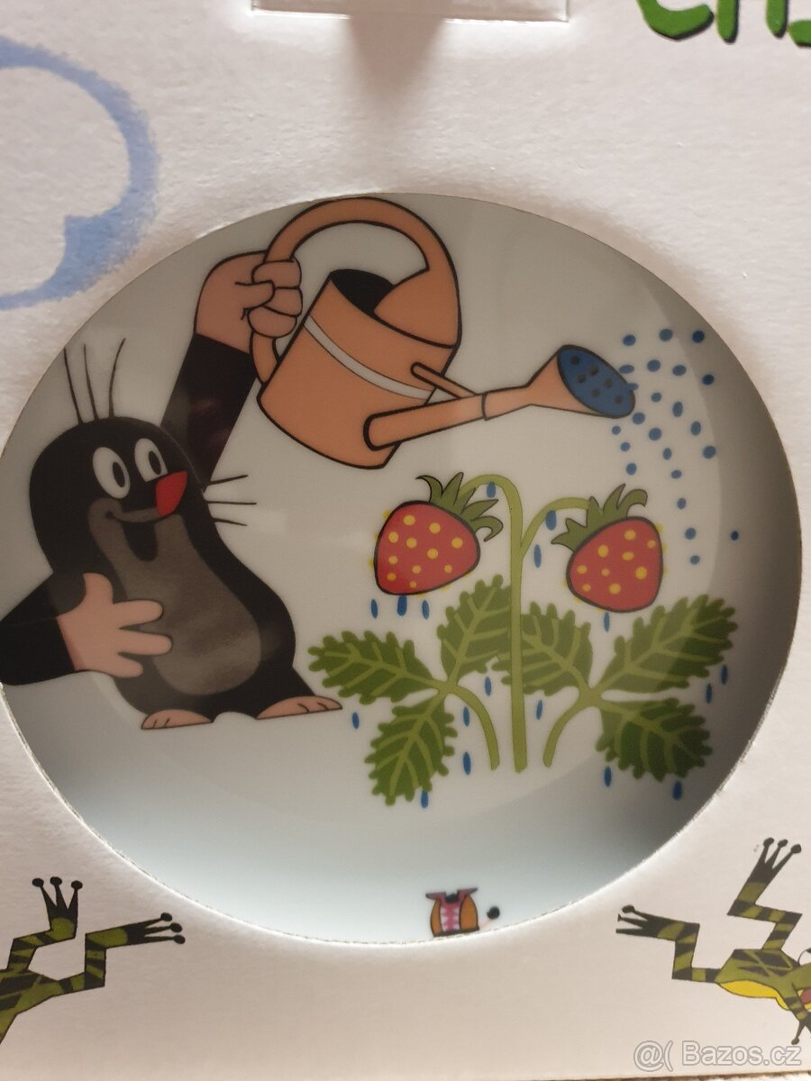Dětská jídelní souprava - Krteček a jahůdky - 2