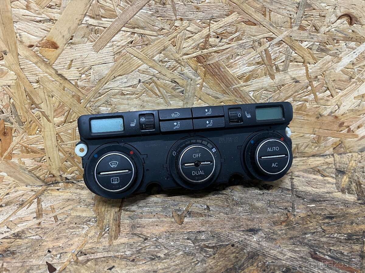 PANEL OVLÁDÁNÍ TOPENÍ VOLKSWAGEN GOLF 1K0907044BS - 2