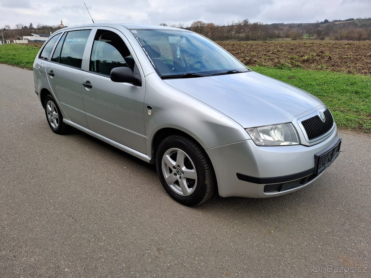 Škoda Fabia 1.4 16v 55kw Kombi.Klima Alu Model 2002 Nová Stk - 2