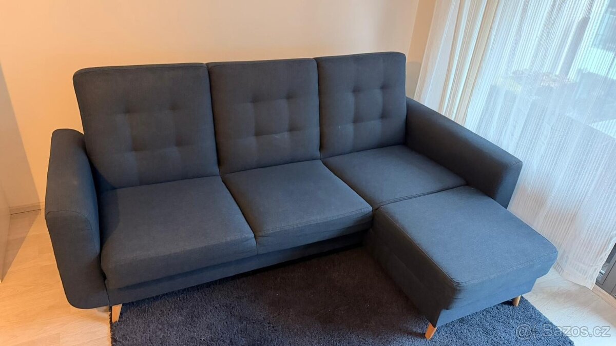 Sedací souprava modrá - 2