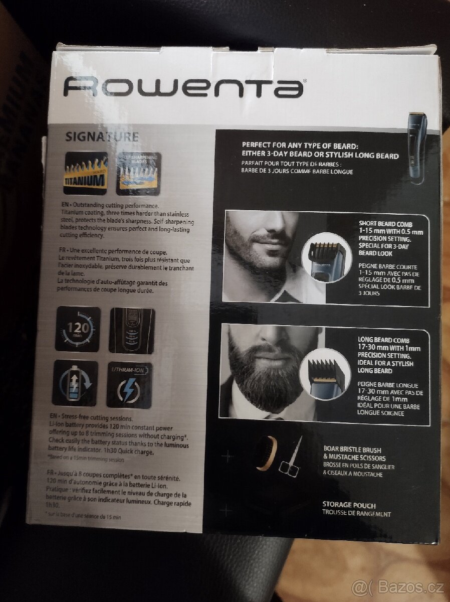Zastřihovač vousů Rowenta Signature TN4500F1 - 2